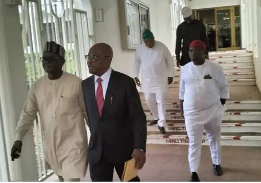 Breaking: Tinubu, PDP G-5 Meet Behind Closed Doors