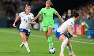 First-half: Nigeria Narrowly Escapes Defeat Against England