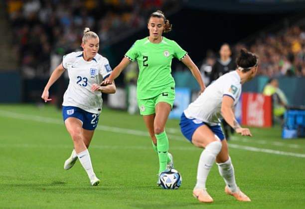 First-half: Nigeria Narrowly Escapes Defeat Against England