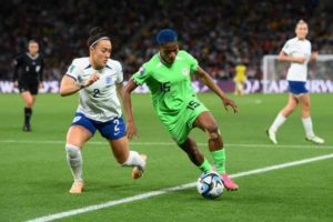 First-half: Nigeria Narrowly Escapes Defeat Against England
