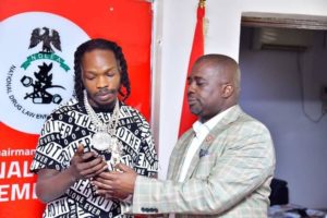 Naira Marley Joins Drug Abuse Advocates, Visits NDLEA [Photos]
