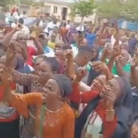 Abuja Transport Workers Protest In Tears Over MD's Removal (Video)