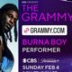 Burna Boy Set To Perform At 2024 Grammys