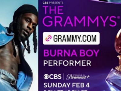 Burna Boy Set To Perform At 2024 Grammys